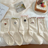 Ruffle Animal Socks