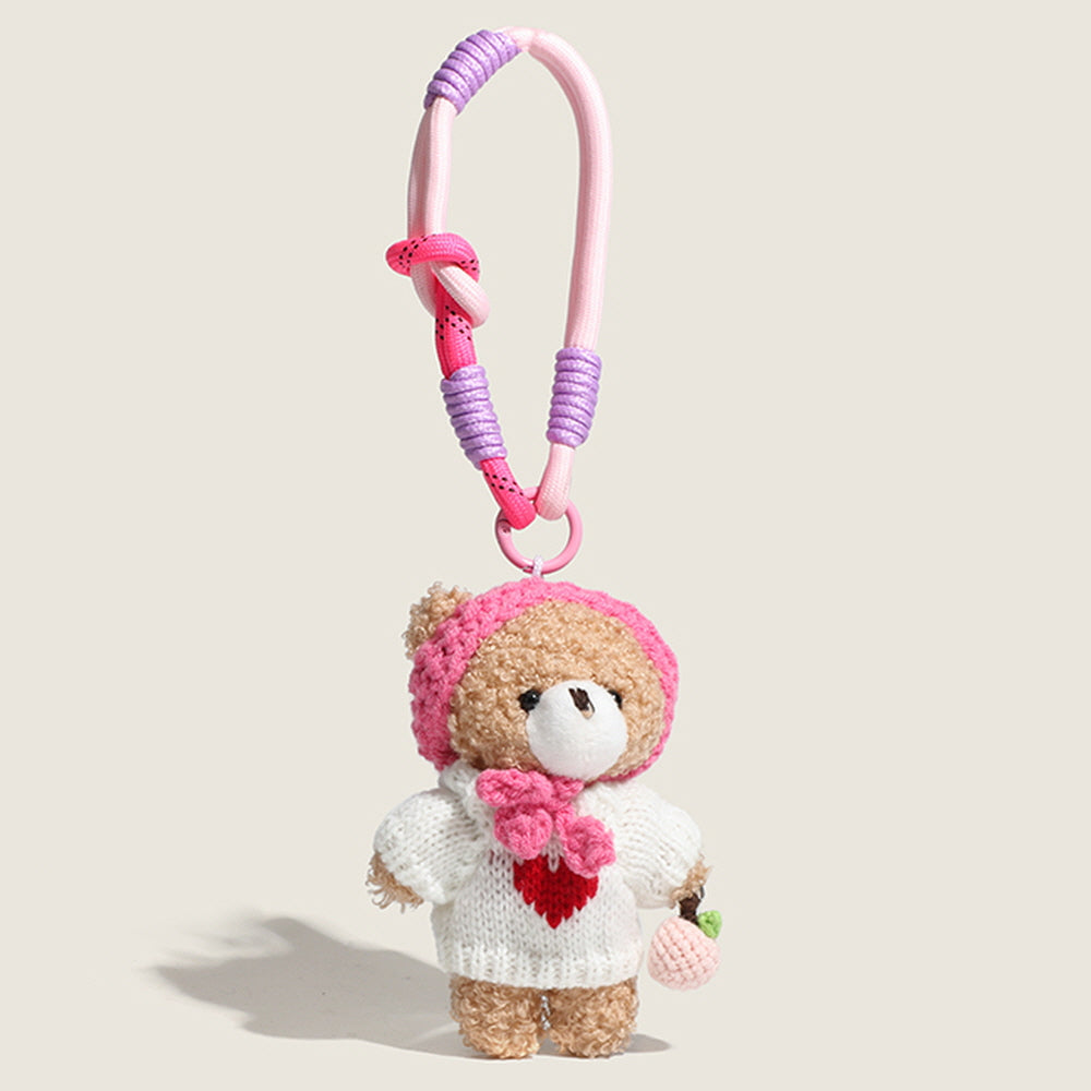 Sweater Bear Bag Charm