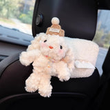 Bunny Tissue Box Cover For Car