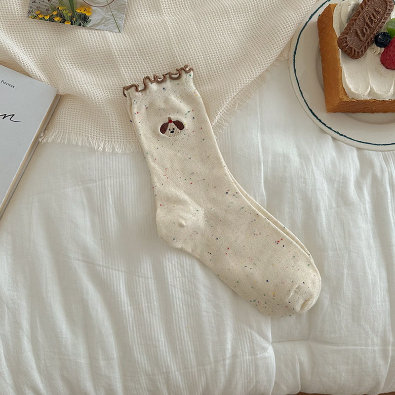 Ruffle Animal Socks