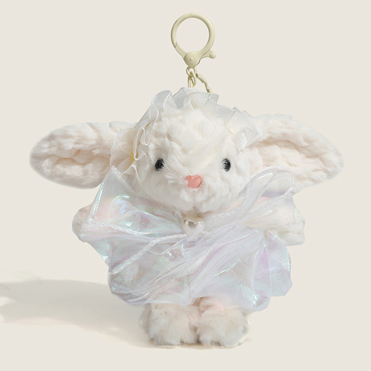 Dress Bunny Keychain