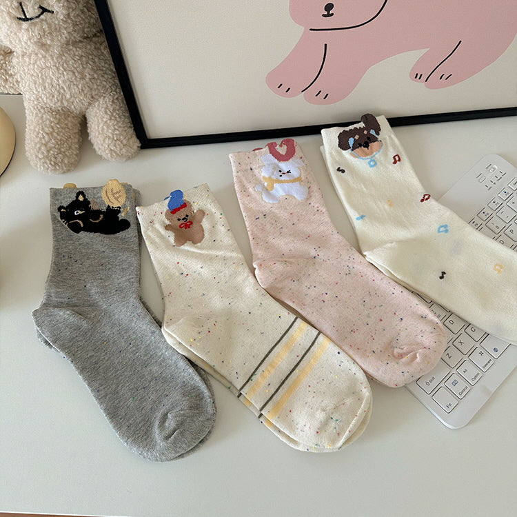 Happy Animal Socks