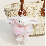 Dress Bunny Keychain