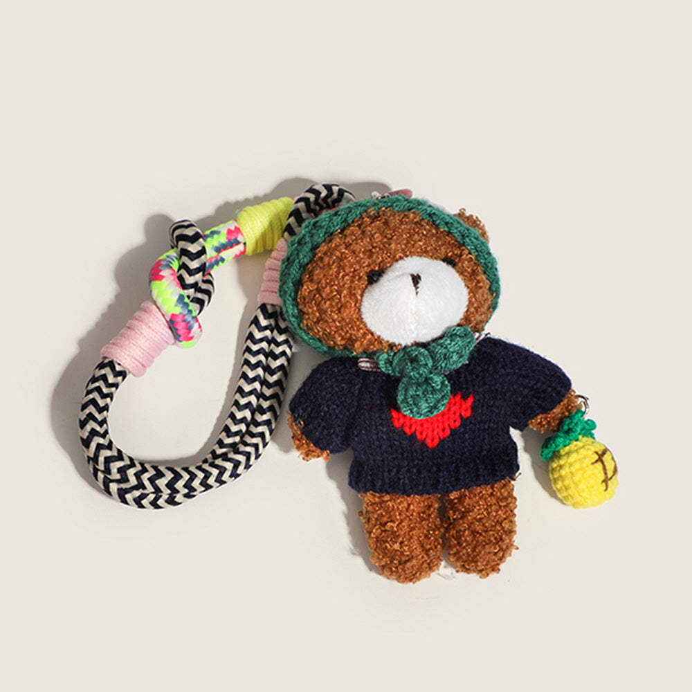 Sweater Bear Bag Charm