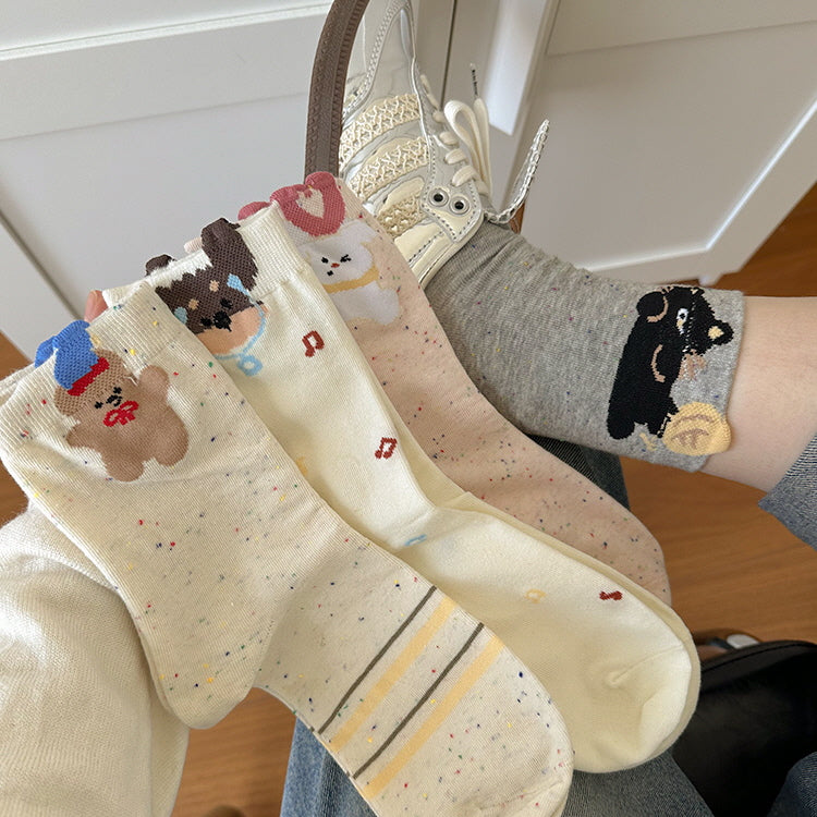 Happy Animal Socks