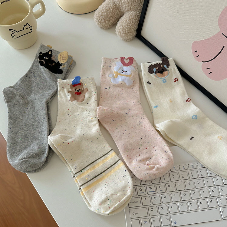 Happy Animal Socks