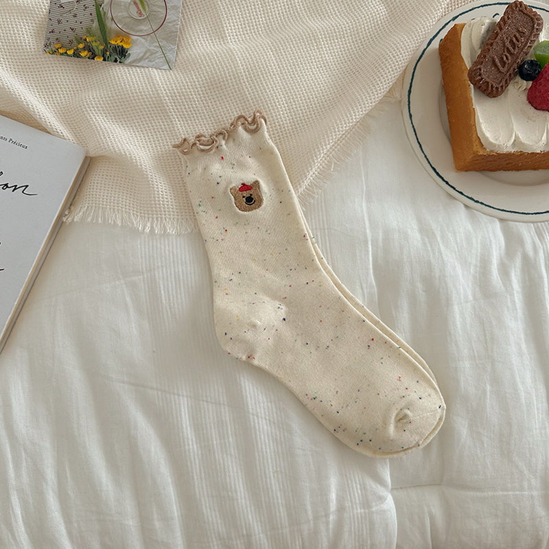 Ruffle Animal Socks