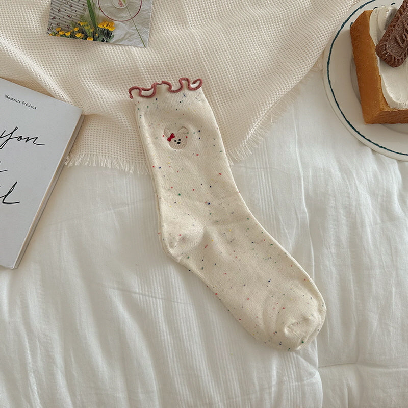 Ruffle Animal Socks