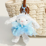 Dress Bunny Keychain