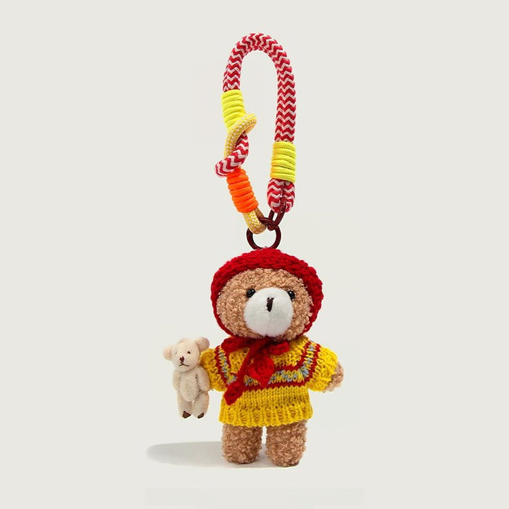 Cute Bear Bag Charm