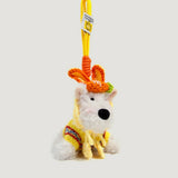 White Puppy Sweater Bag Charm