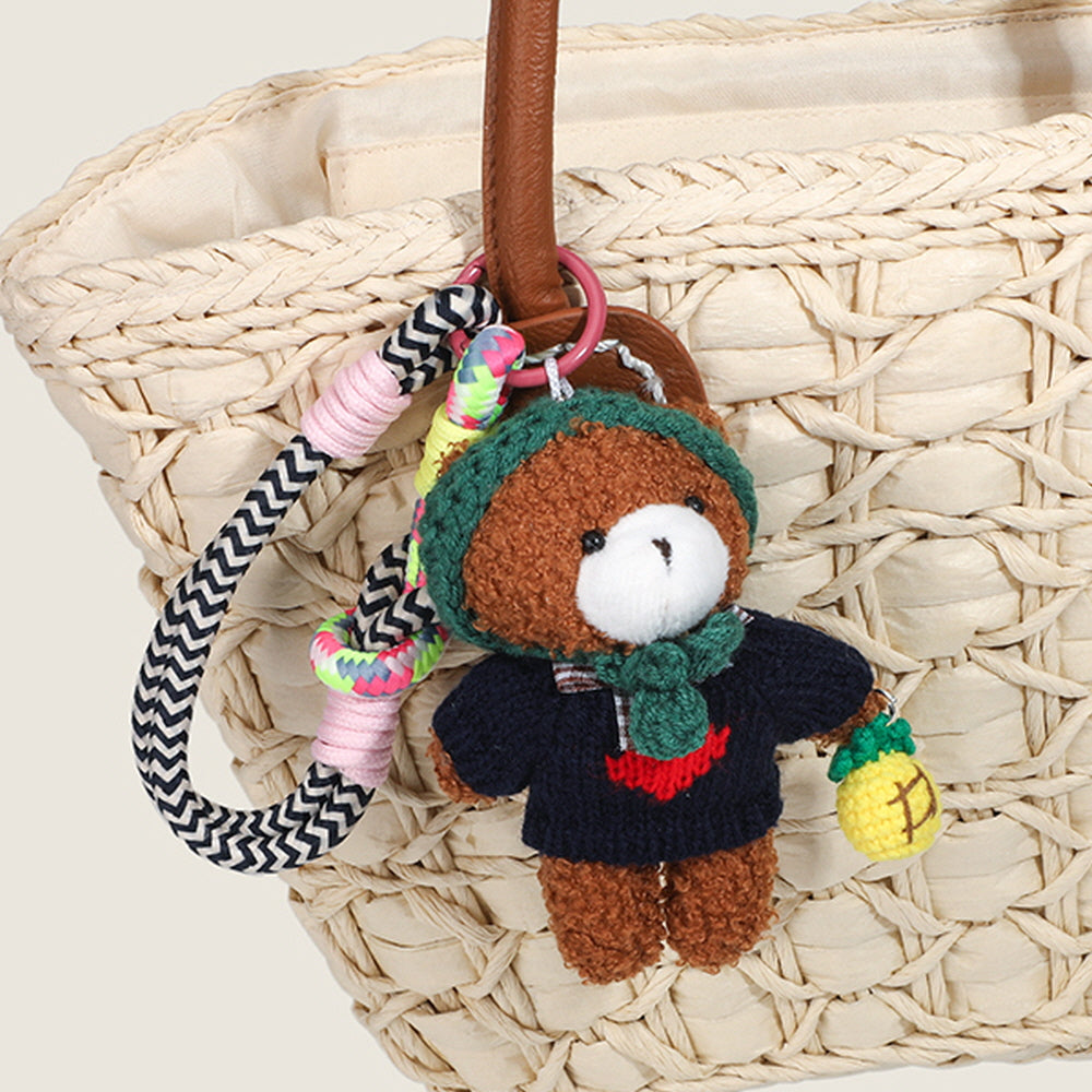 Sweater Bear Bag Charm
