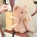 Cute Animal Tissue Cover With Storage