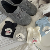 Ruffle Puppy Socks