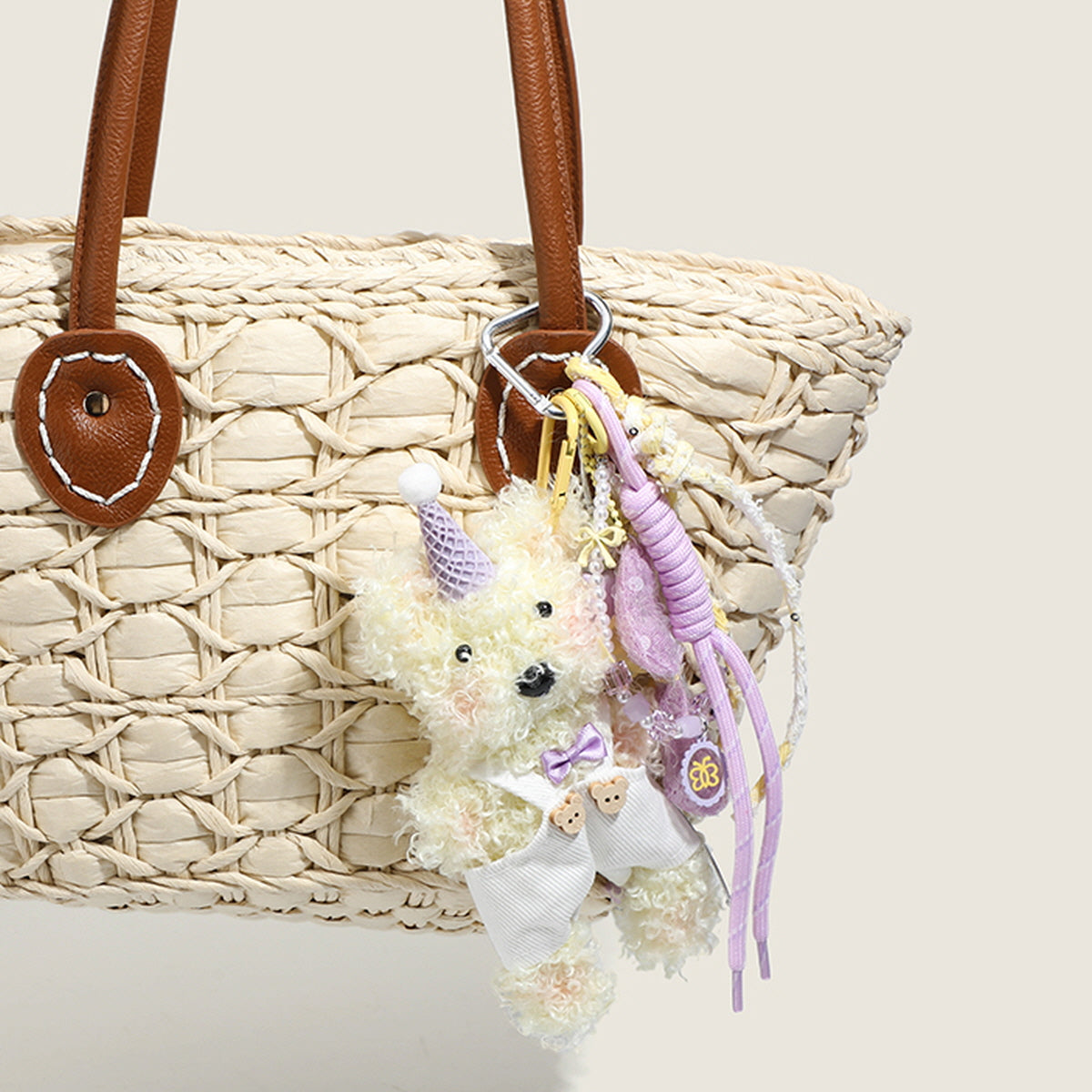 Party Hat Bear Bag Charm
