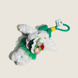 White Bunny Bag Charm