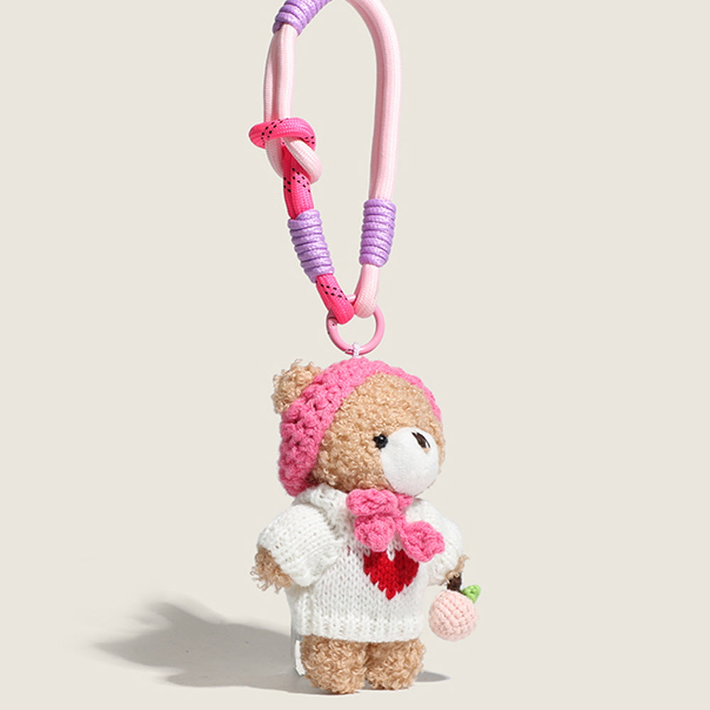 Sweater Bear Bag Charm