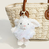 Dress Bunny Keychain