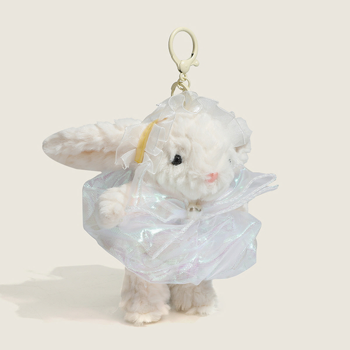 Dress Bunny Keychain