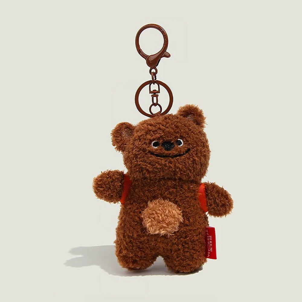 Smiley Bear Keychain