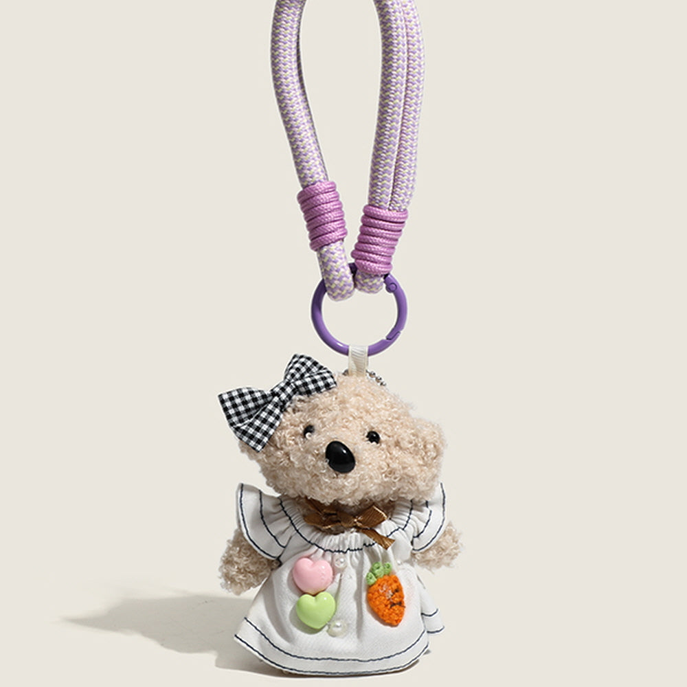 Dress Puppy Bag Charm