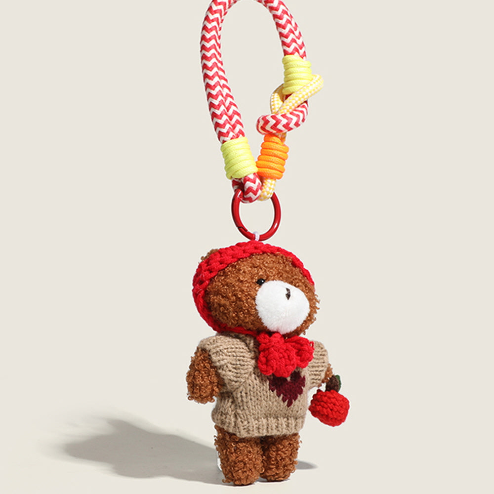 Sweater Bear Bag Charm