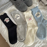 Ruffle Puppy Socks
